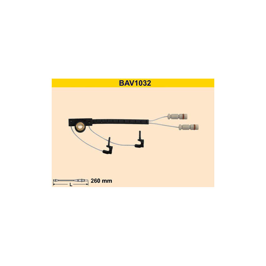 Barum Bav1032 Brake Pad Wear Sensor