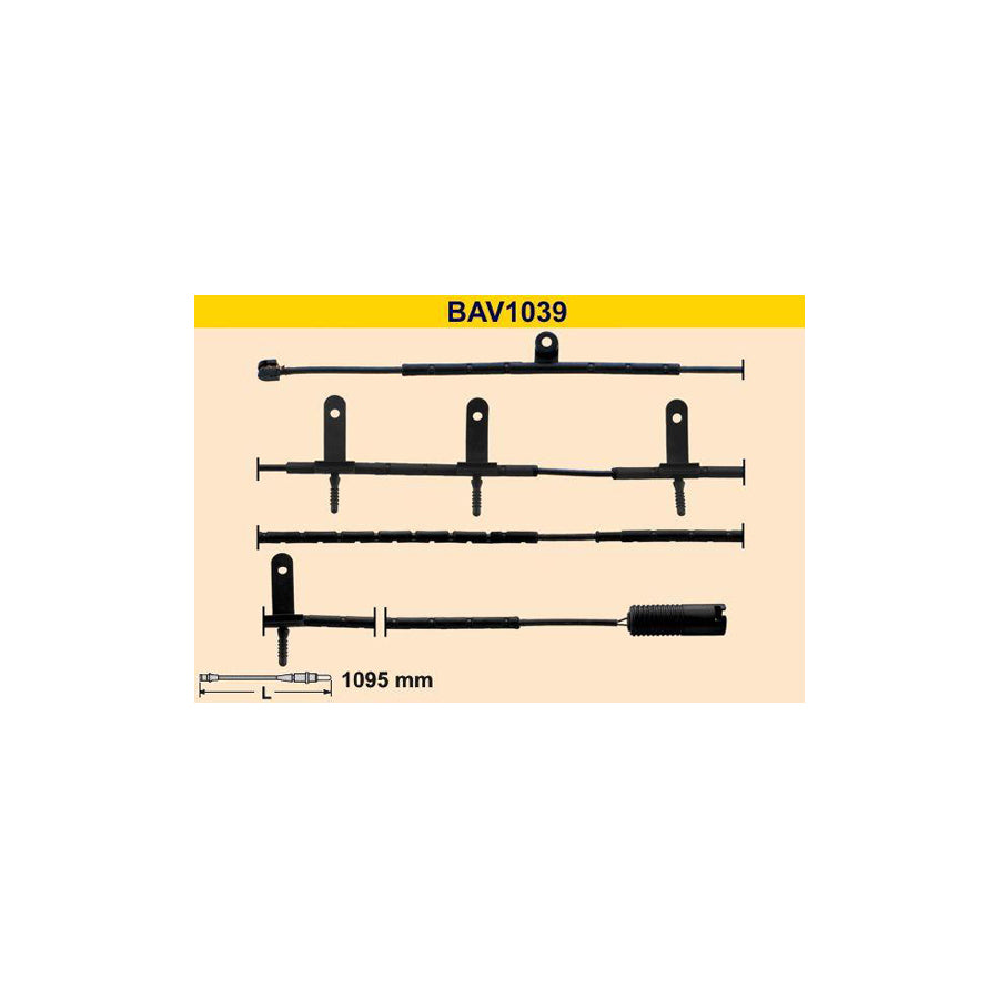 Barum Bav1039 Brake Pad Wear Sensor
