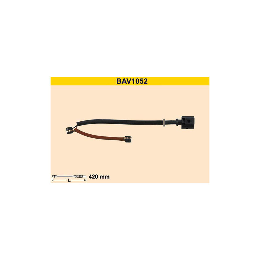 Barum Bav1052 Brake Pad Wear Sensor