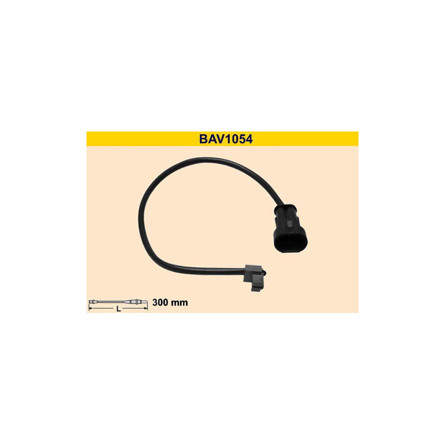 Barum Bav1054 Brake Pad Wear Sensor for Iveco Daily
