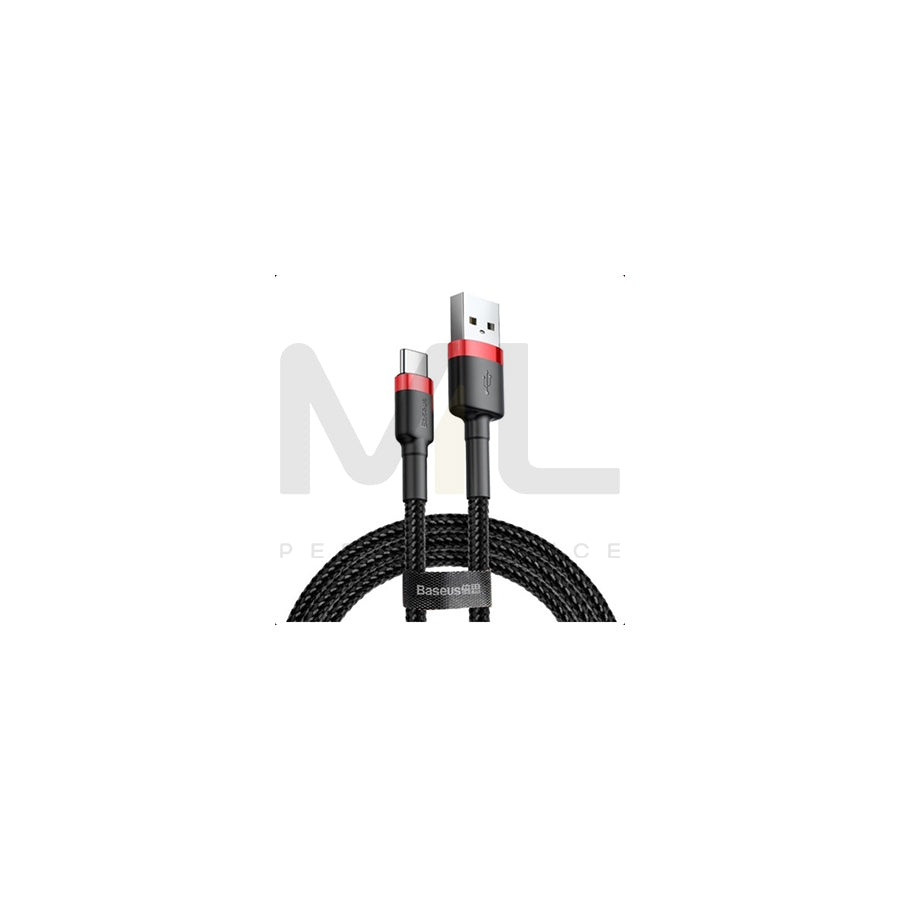 Baseus CATKLF-B91 USB charge cable Black, Red