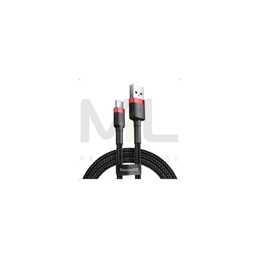 Baseus CATKLF-B91 USB charge cable Black, Red