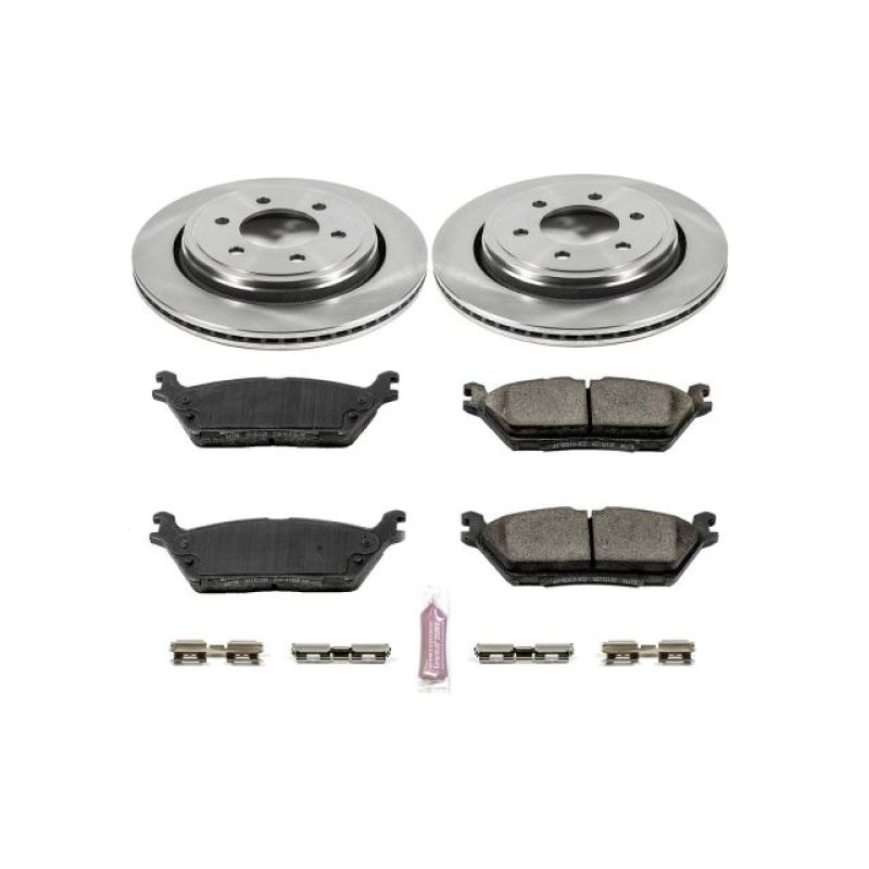 PowerStop Power Stop 15-19 Ford Mustang Rear Autospecialty Brake Kit