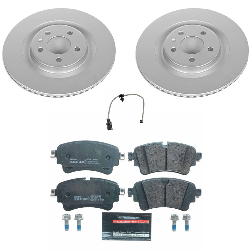 PowerStop Power Stop 19-20 Audi A6 Quattro Rear Euro-Stop Brake Kit