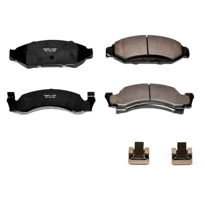 PowerStop Power Stop 87-93 Ford Bronco Front Z17 Evolution Ceramic Brake Pads w/Hardware