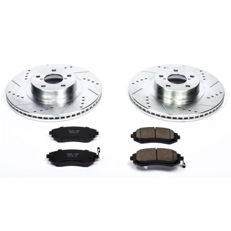 PowerStop Power Stop 04-06 Subaru Baja Front Z23 Evolution Sport Brake Kit
