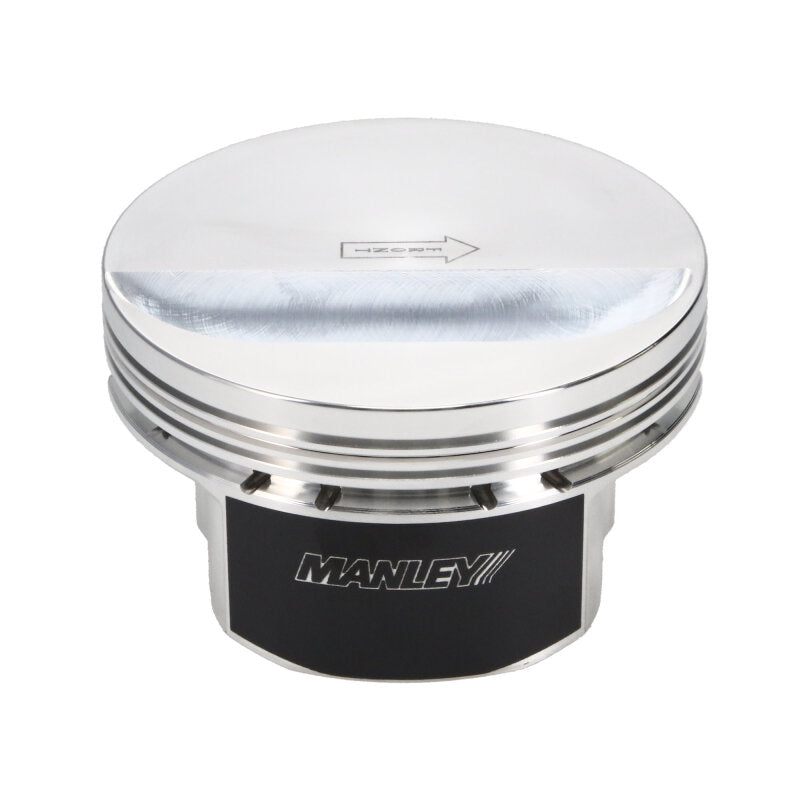 Manley Performance Manley Chevrolet LS Series 4.000in Stroke 4.125in Bore -5cc Flat Top Standard Pistons - Set of 8