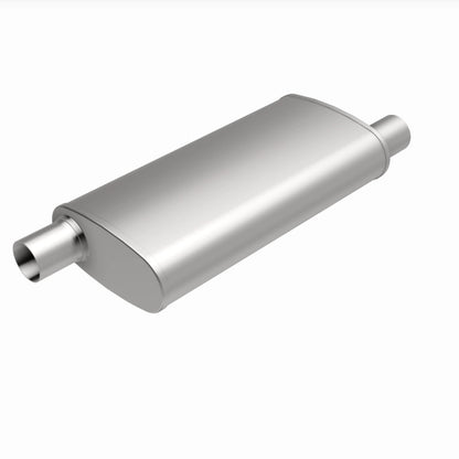 MagnaFlow Muffler Trb SS 4X9 18 2.5/2.5