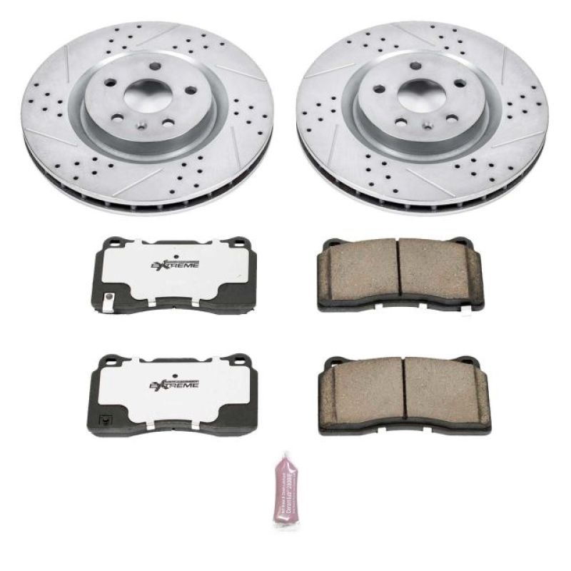 PowerStop Power Stop 12-13 Buick Regal Front Z26 Street Warrior Brake Kit