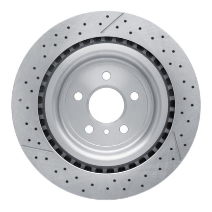 DFC 12-19 Mercedes-Benz GLE63 AMG Rear Drilled and Slotted Brake Rotor