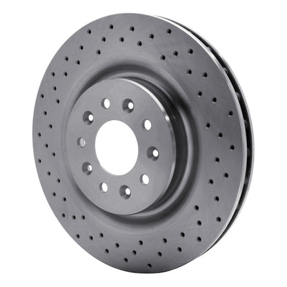 DFC 00-06 Jaguar XKR Front Drilled Brake Rotor