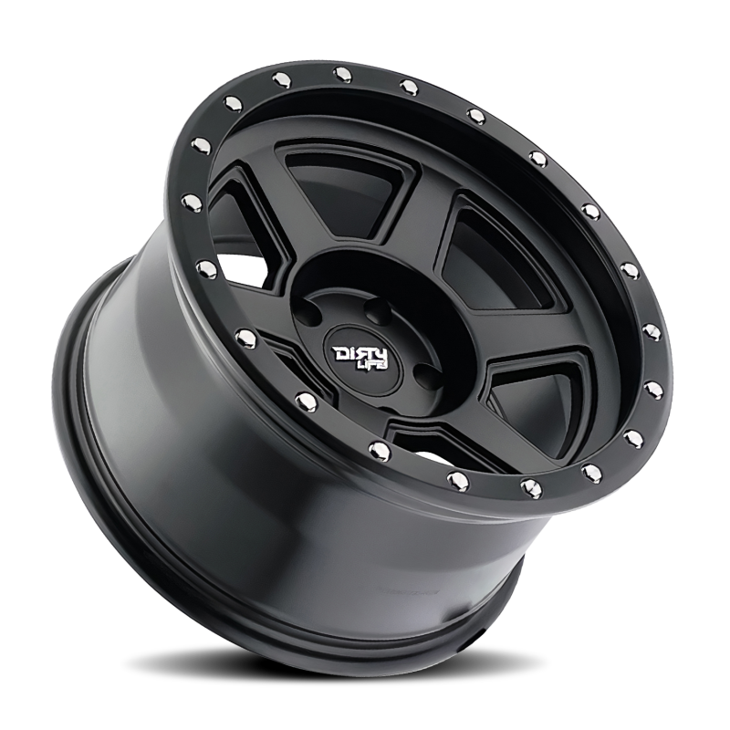 Dirty Life Compound 9315 20x9 / 6-135 BP / -12mm Offset / 87.1mm Hub Matte Black Wheel