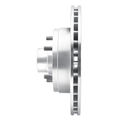 R1 Concepts R1 1991-1996 Buick Roadmaster Front Right Drilled & Slotted Silver Brake Rotor