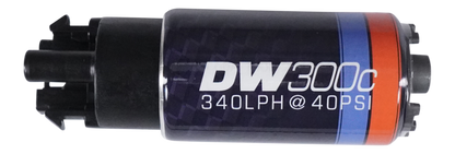 DeatschWerks 340lph DW300C Compact Fuel Pump w/ Mounting Clips