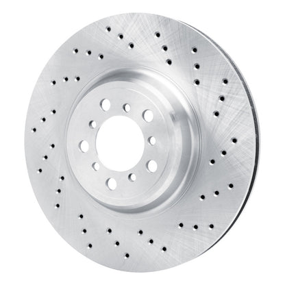 DFC 15-20 BMW M4 Right Front Drilled Brake Rotor