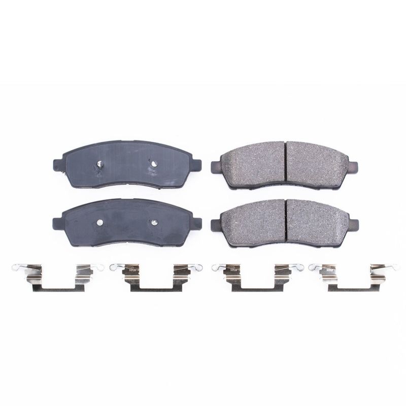 PowerStop Power Stop 00-05 Ford Excursion Rear Z17 Evolution Ceramic Brake Pads w/Hardware