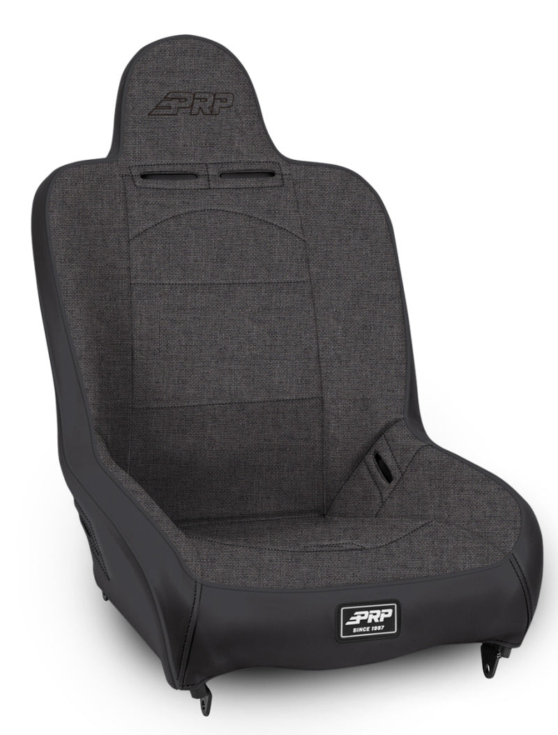 PRP Seats PRP Premier High Back Suspension Seat (Two Neck Slots) - All Grey