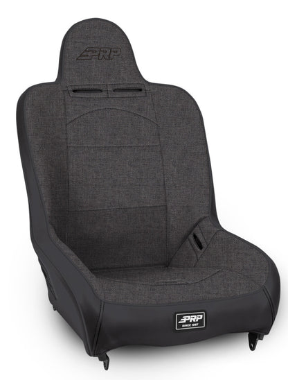 PRP Seats PRP Premier High Back Suspension Seat (Two Neck Slots) - All Grey