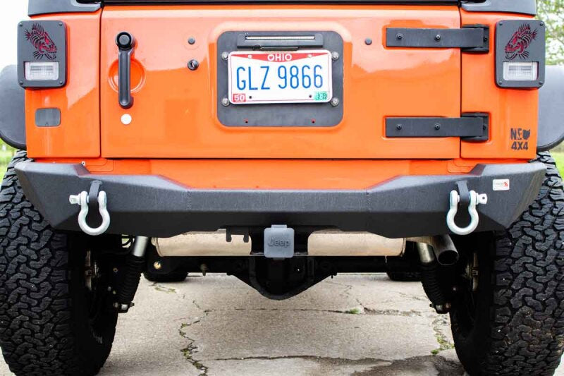 Fishbone Offroad 07-18 Jeep Wrangler JK Rear Bumper Mako