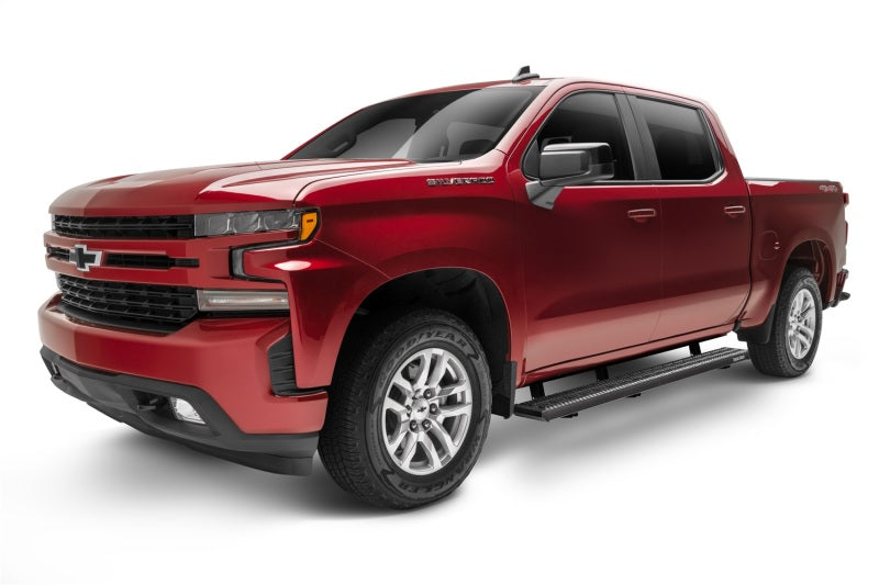 N-Fab Growler Fleet 2019 Chevy/GMC 1500 Crew Cab - Cab Length - Tex. Black - 7in