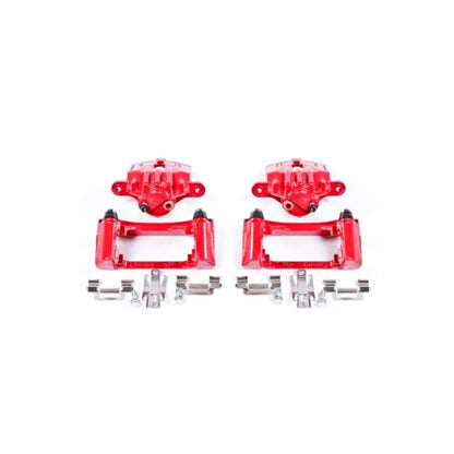 PowerStop Power Stop 98-02 Chevrolet Camaro Rear Red Calipers w/Brackets - Pair