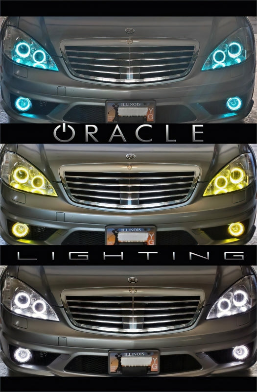 ORACLE Lighting Oracle Mercedes Benz S-Class 07-09 Halo Kit - ColorSHIFT w/ Simple Controller