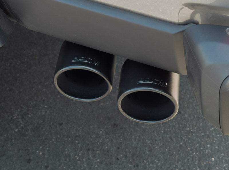 Borla 2020 Jeep Gladiator JT 3.6L V6 AT/MT AWD 2.75-2in S-Type Catback Ceramic Blk Tailpipe & Tips