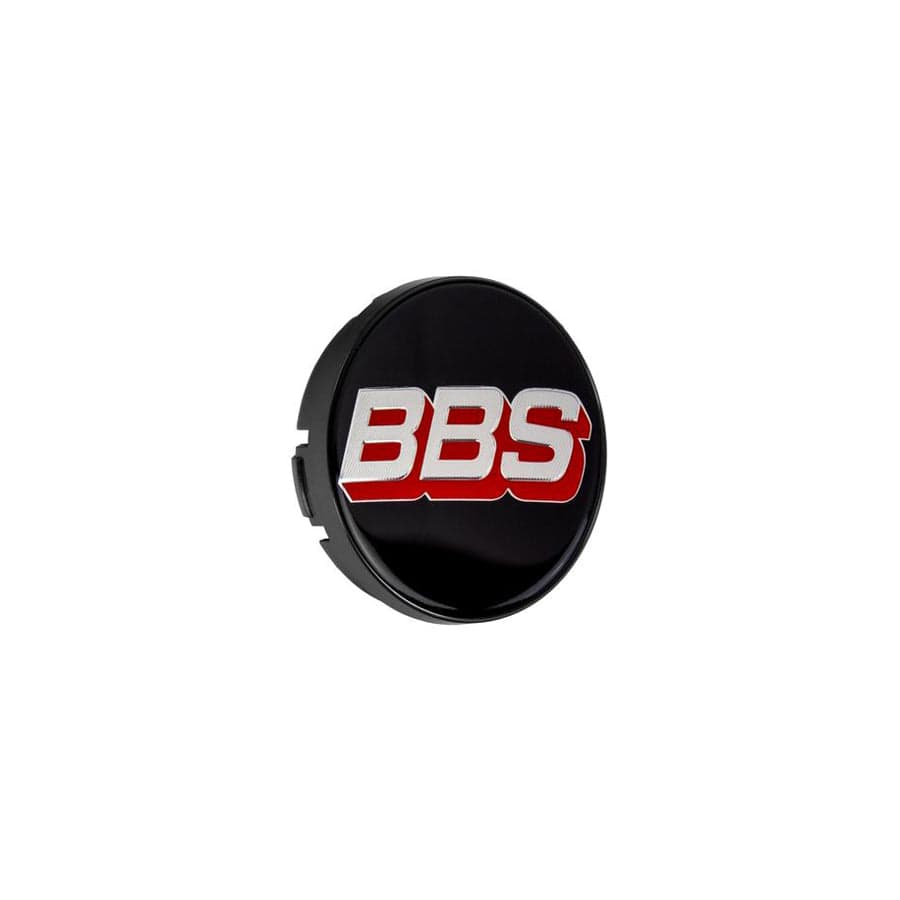 BBS Wheels 10025114 2D Center Cap Embossed Black With Logo Silver/Red 56mm