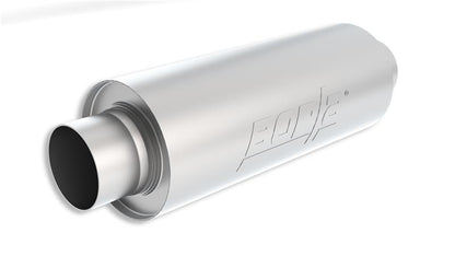 Borla Universal XR-1 Multi-Core Racing Muffler for Round 3-1 2 IN 3-1 2 Out 16 x 6-1 4