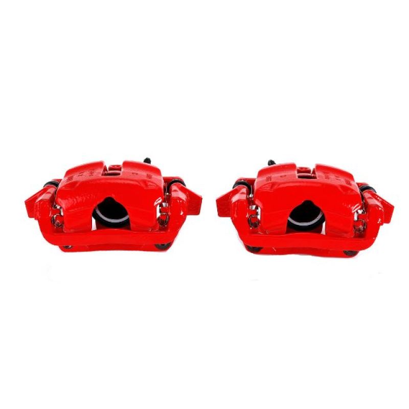 PowerStop Power Stop 07-16 Mini Cooper Front Red Calipers w/Brackets - Pair