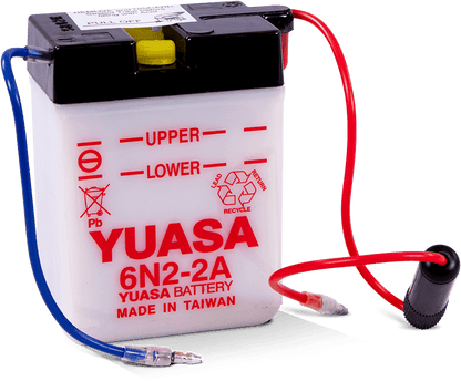 Yuasa Battery Yuasa 6N2-2A Conventional 6-Volt Battery