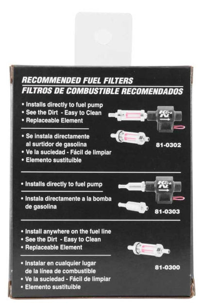 K&N Engineering K&N Performance Electric Fuel Pump 4-7 PSI
