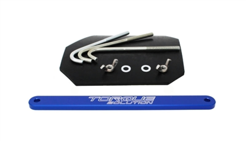 Torque Solution 02-07 Subaru WRX / 04-07 STi  Small Battery Tie Down - Blue