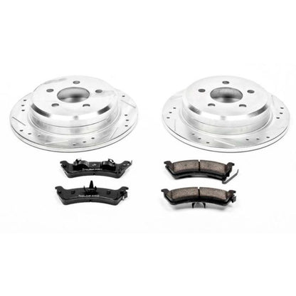 PowerStop Power Stop 93-98 Jeep Grand Cherokee Rear Z23 Evolution Sport Brake Kit