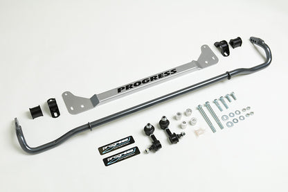 Progress Technology Progress Tech 96-00 Honda Civic Rear Sway Bar (22mm - Adjustable) Incl Bar Brace and Adj End Links
