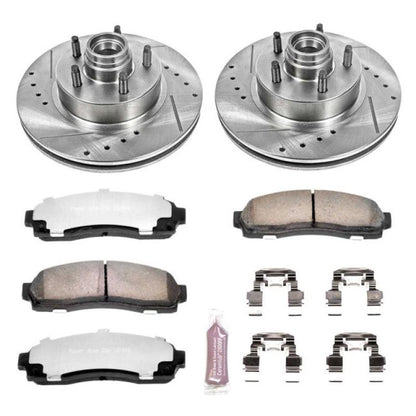 PowerStop Power Stop 03-09 Ford Ranger Front Z36 Truck & Tow Brake Kit