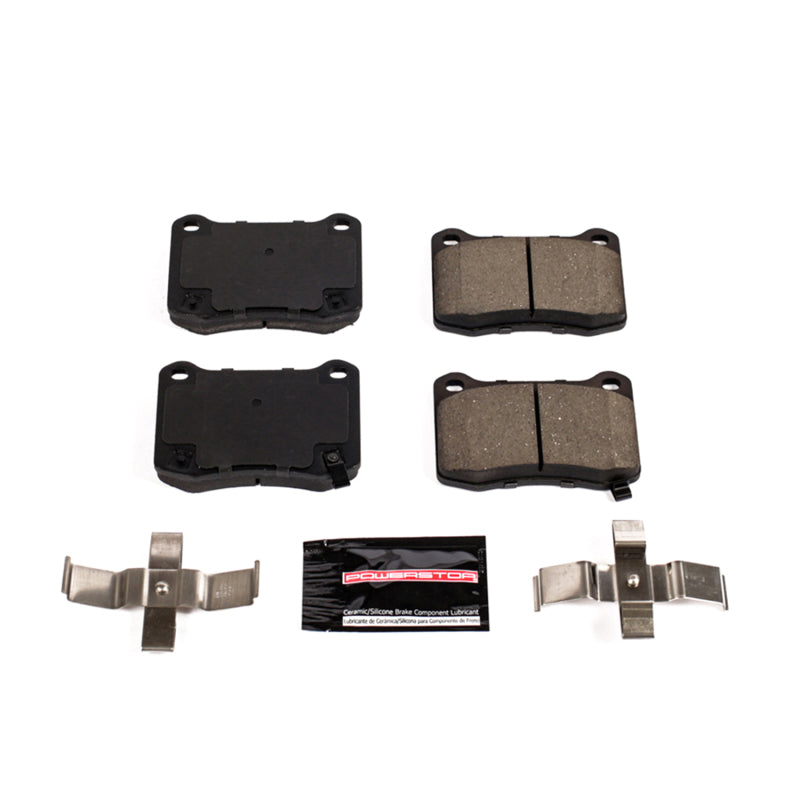 PowerStop Power Stop 08-14 Lexus IS F Rear Z23 Evolution Sport Brake Pads w/Hardware