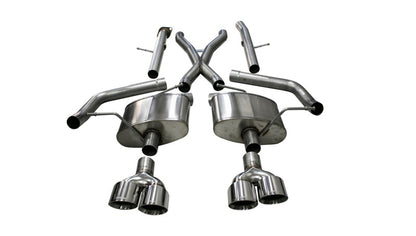 CORSA Performance Corsa 18-21 Jeep Grand Cherokee TrackHawk 6.2L Xtreme Cat-Back Dual Rear Exit w/4.5in Polished Tips