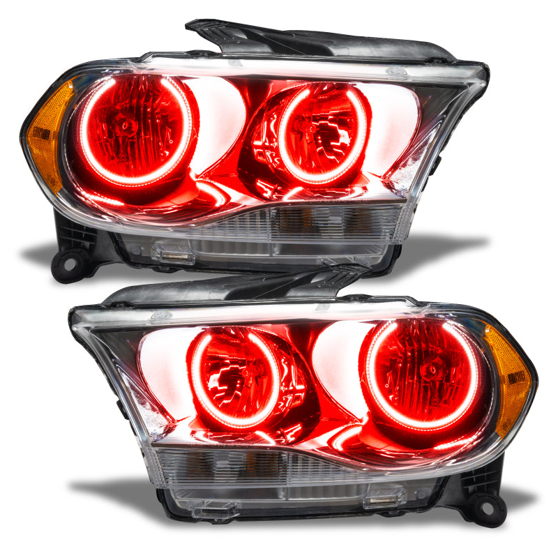 ORACLE Lighting Oracle 11-13 Dodge Durango SMD HL Halogen - Chrome - Red