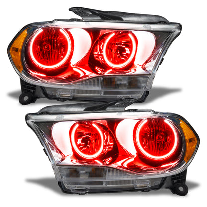 ORACLE Lighting Oracle 11-13 Dodge Durango SMD HL Halogen - Chrome - Red
