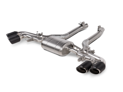 Akrapovic Akrapovic 2024+ BMW X5M / X6M (Face Lift) Slip-On Line (Titanium) w/Carbon Fiber Tips