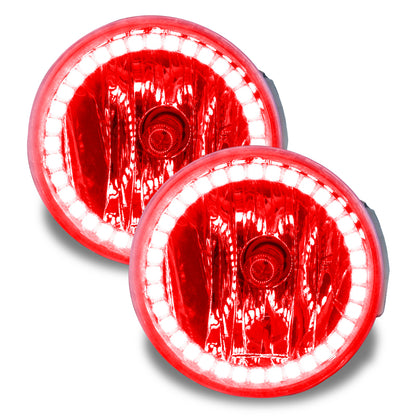 ORACLE Lighting Oracle 2008 Ford Explorer Sport Trac LED Fog Light Halo Kit - Red