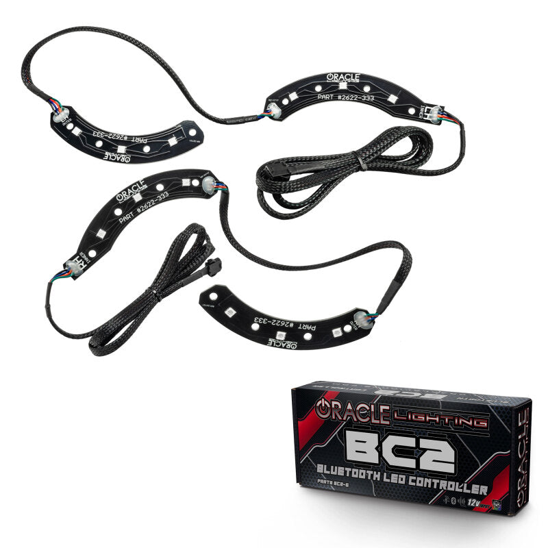 ORACLE Lighting Oracle 14-15 Chevy Camaro RS Headlight DRL Upgrade Kit - ColorSHIFT w/ BC1 Controller