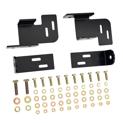 Westin 2004-2007 Chevrolet/GMC/Buick/Isuzu/Oldsmobile Rainier Safari Light Bar Mount Kit - Black