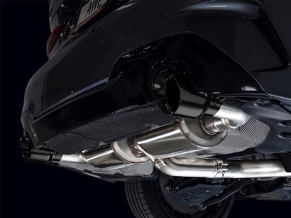 AWE Tuning AWE 19-23 BMW 330i / 21-23 BMW 430i Base G2X Touring (Excl. Conv) Axle-Back Exhaust - Diamond Black