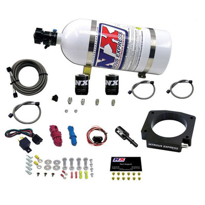 Nitrous Express 15-17 Ford Mustang GT350 5.2L Nitrous Plate Kit w/12lb Bottle