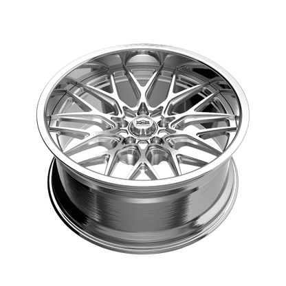 Ridler Wheels Ridler 681 22x9 / 5x120.65 BP / 0mm Offset / 83.82mm Hub Brushed w/ Polished Lip Wheel