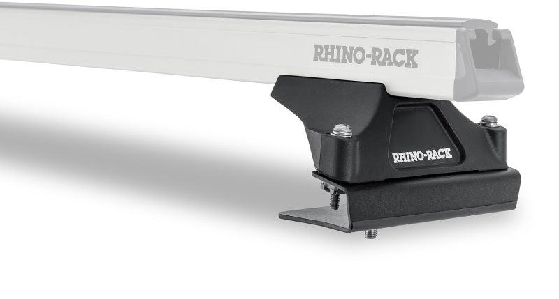 Rhino-Rack 14-21 Ford Transit 2 Door Wagon Heavy Duty RLTP 1 Bar Roof Rack - Black
