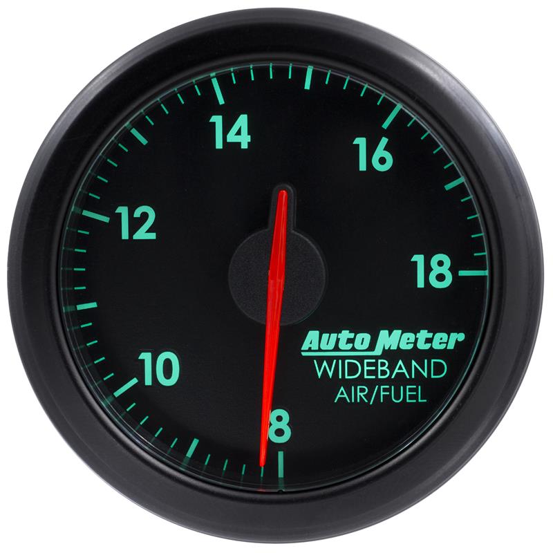 Autometer Airdrive 2-1/6in Wideband Air / Fuel Gauge 10:1-17:1 ARF Range - Black