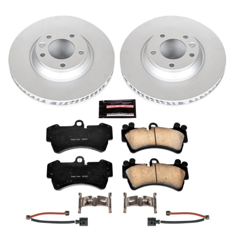 PowerStop Power Stop 07-15 Audi Q7 Front Z23 Evolution Sport Coated Brake Kit